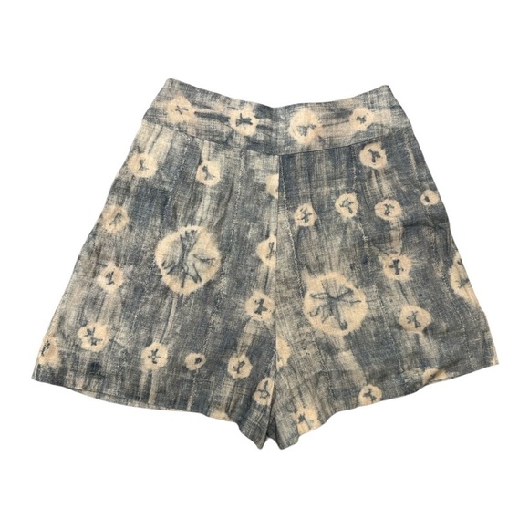 JBQ Just Bee Queen Marlow High Waist Linen Blend Shorts Size XS NWT - Picture 7 of 16